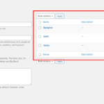 custom taxonomy in wordpress